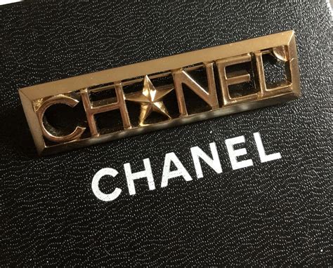 chanel badges|authentic Chanel brooches.